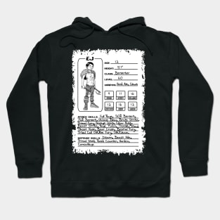 EJ's Character Sheet Hoodie